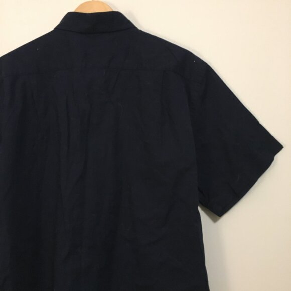 Izod Seaside Poplin 100% Cotton Button Down Shirt - Picture 7 of 15